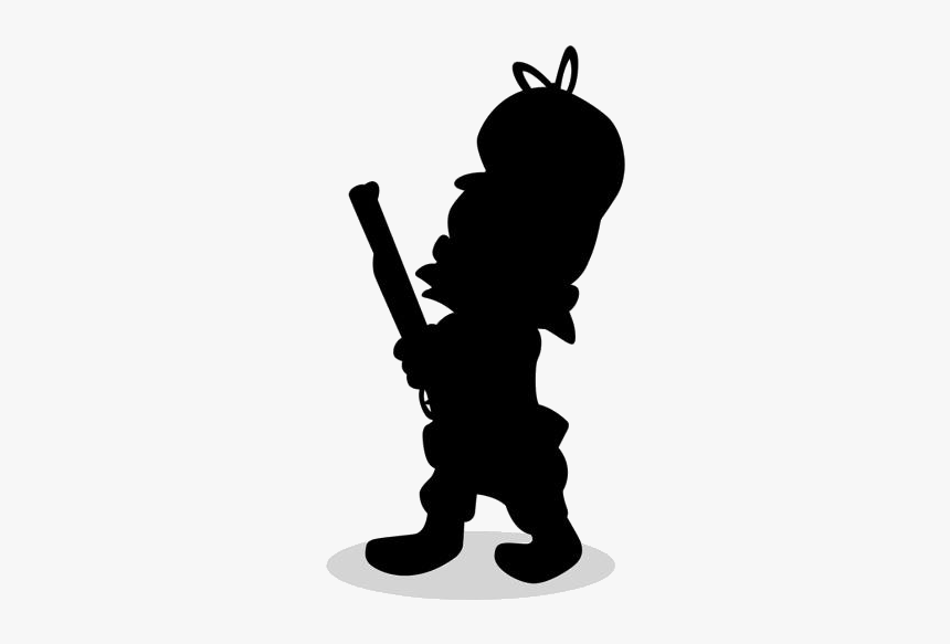 Elmer Fudd Free Png - Elmer Fudd Silhouette, Transparent Png, Free Download