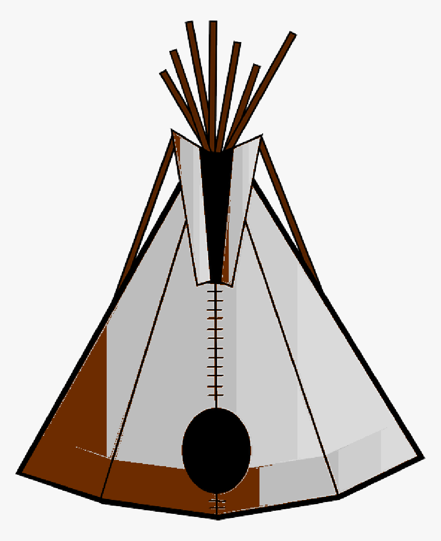 Indian, Tee Pee, Teepee, Tent Public Domain Pictures - Teepee Clip Art, HD Png Download, Free Download