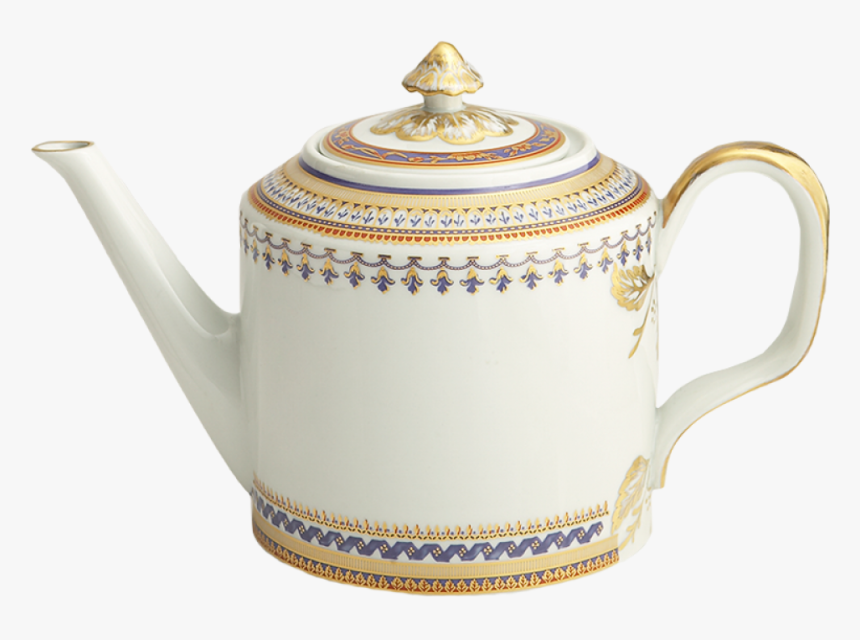 Chinoise Blue Teapot - Teapot, HD Png Download, Free Download
