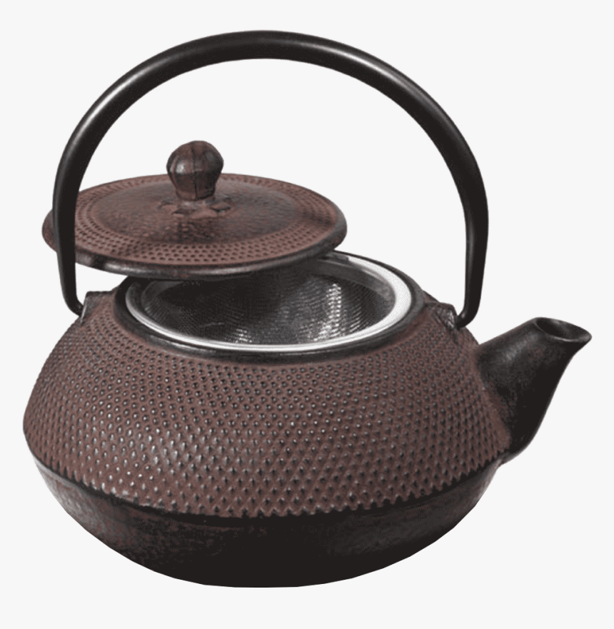 Brown Cast Iron Tetsubin Japanese Teapot 70cl - Japanese Tea Pot Png, Transparent Png, Free Download