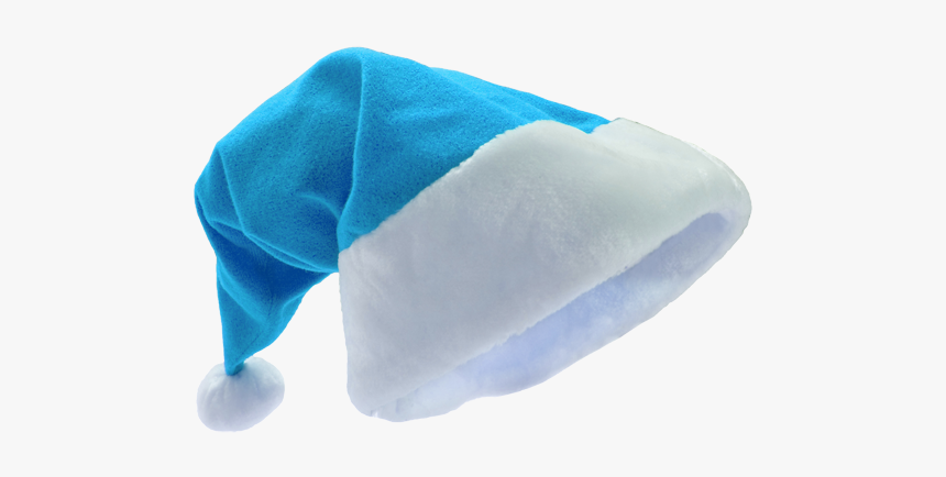 Blue Santa Hat Png - Blue Christmas Hat Png, Transparent Png, Free Download