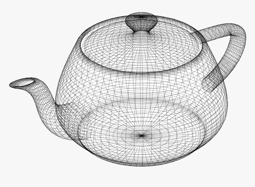 Tea Pot Image In Computer Graphics - Computer Graphics Tea Pot, HD Png Download, Free Download