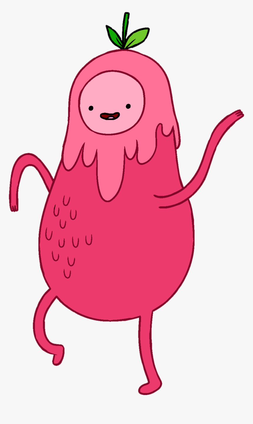 Adventure Time Pink Fruit - Sticker Adventure Time Png, Transparent Png, Free Download