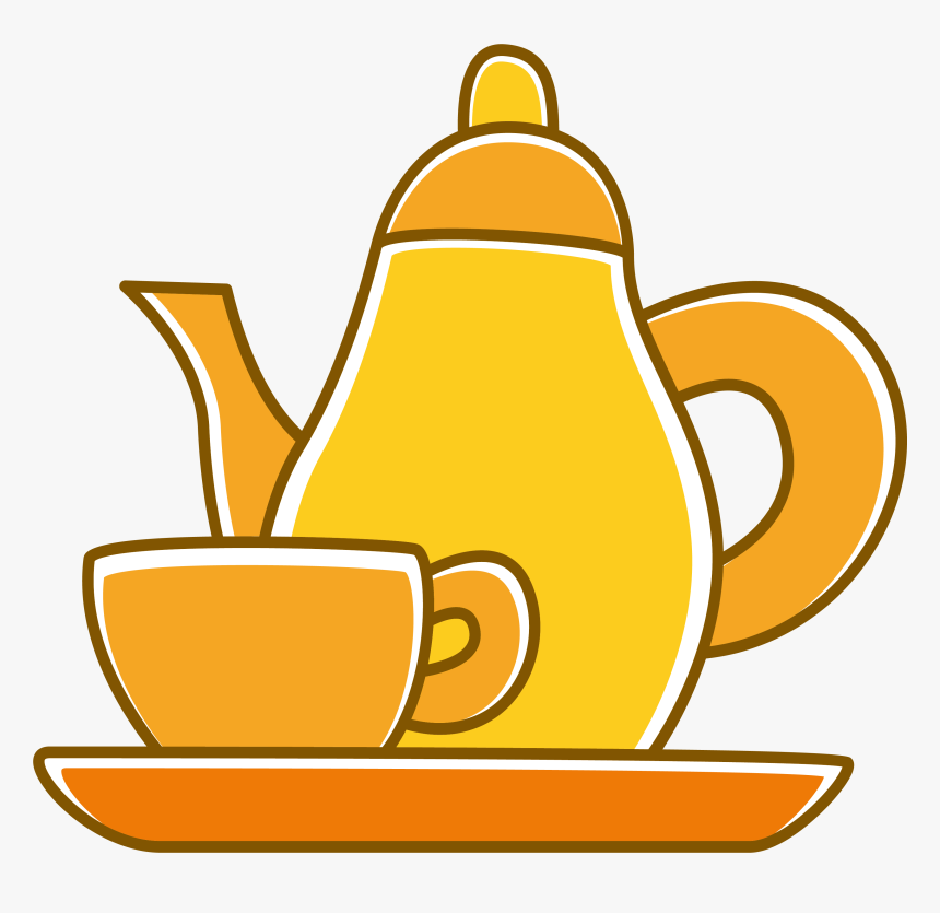 Transparent Teapot Clipart - Cha De Panela Amarelo Png, Png Download, Free Download