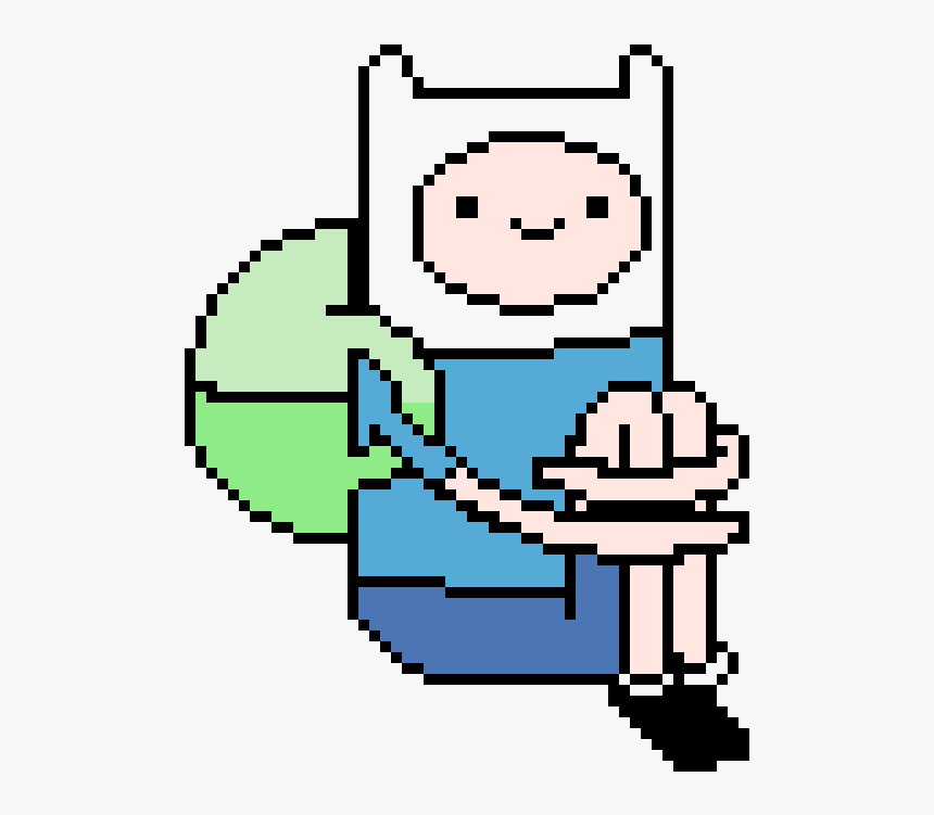 Finn The Human Pixel Art, HD Png Download, Free Download