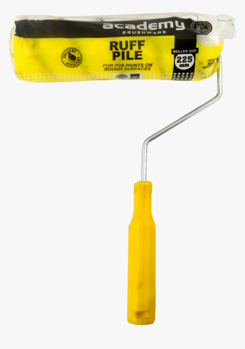 Academy Ruffpile Paint Roller Academy Ruffpile Paint - Glass Bottle, HD Png Download, Free Download