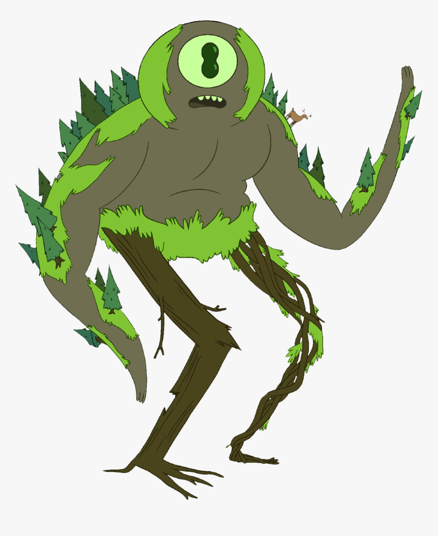 Grass Demon Adventure Time , Png Download - Adventure Time Grass Monster, Transparent Png, Free Download