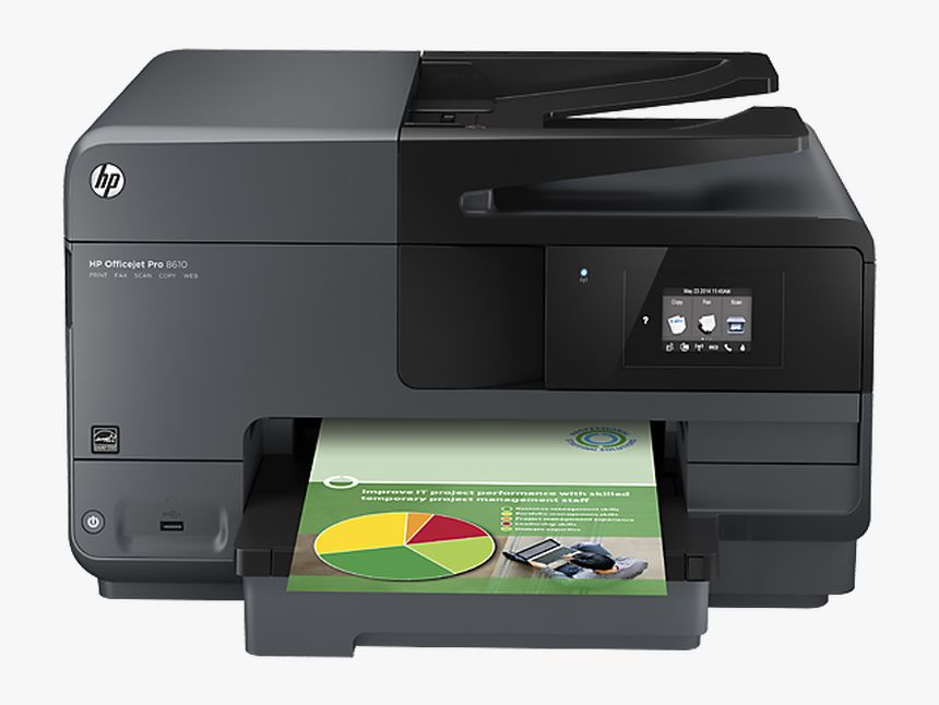 Hp Officejet 8610 - Hp Officejet Pro 8610, HD Png Download, Free Download