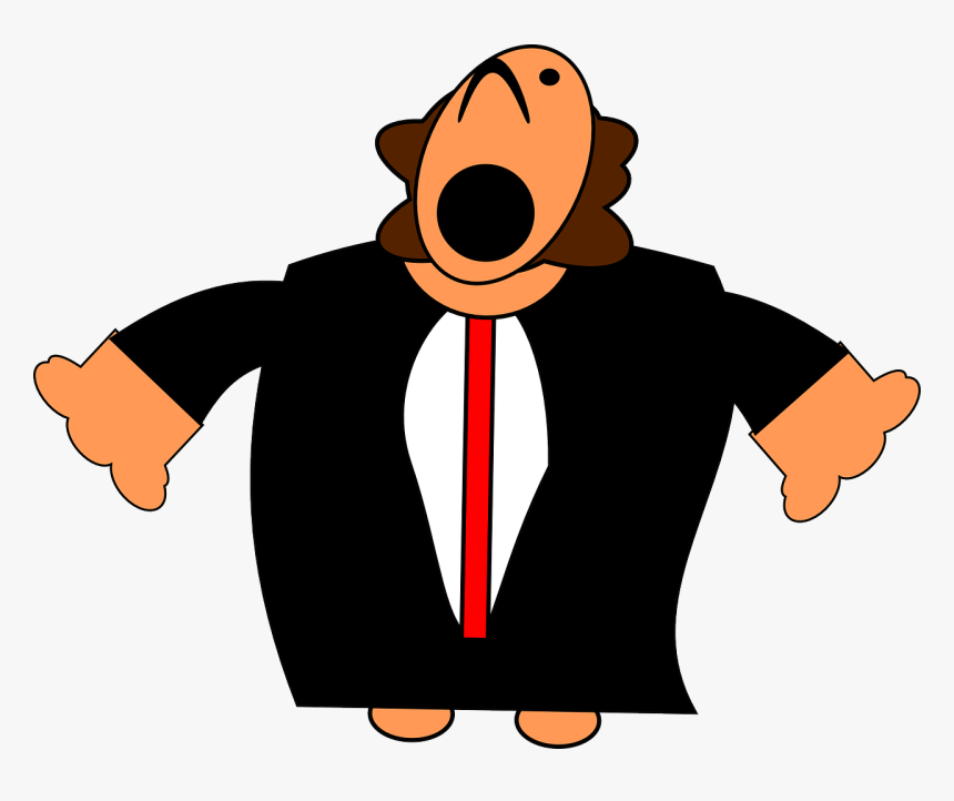 Cartoon Opera Singer Png, Transparent Png, Free Download