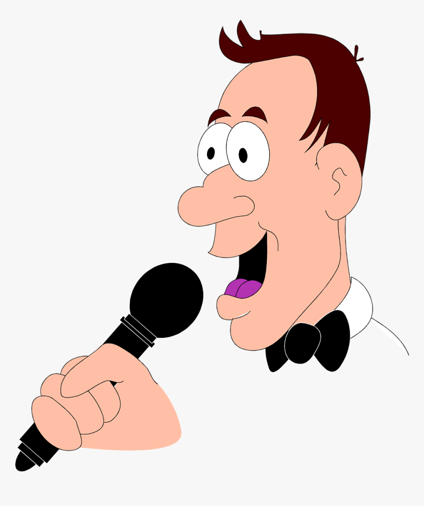 Transparent Singer Clipart - Announcer Clipart Png, Png Download, Free Download