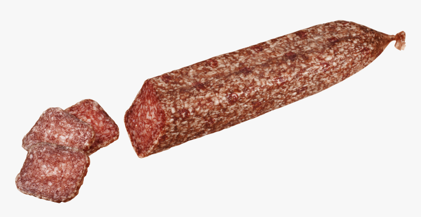 Flat Sausage Png Clipart - Salami Sausage Png, Transparent Png, Free Download