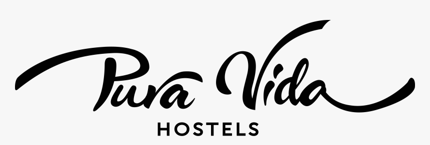 Pura Vida Hostels - Pura Vida Logo Png, Transparent Png, Free Download