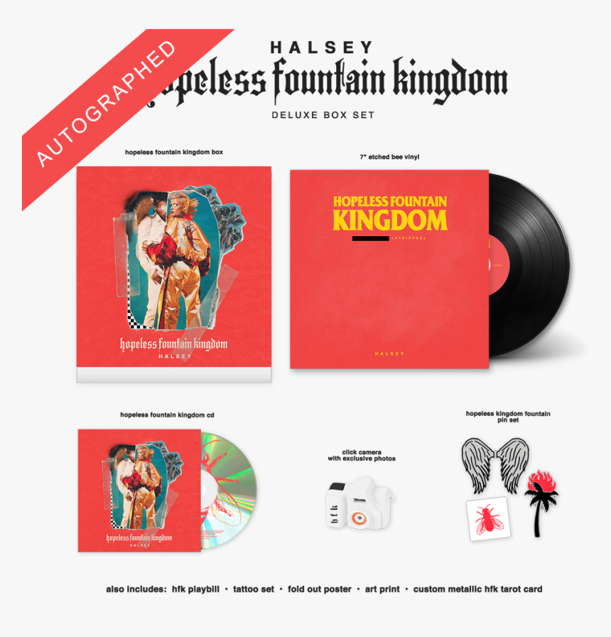 Halsey Hopeless Fountain Vinyl Record, HD Png Download, Free Download