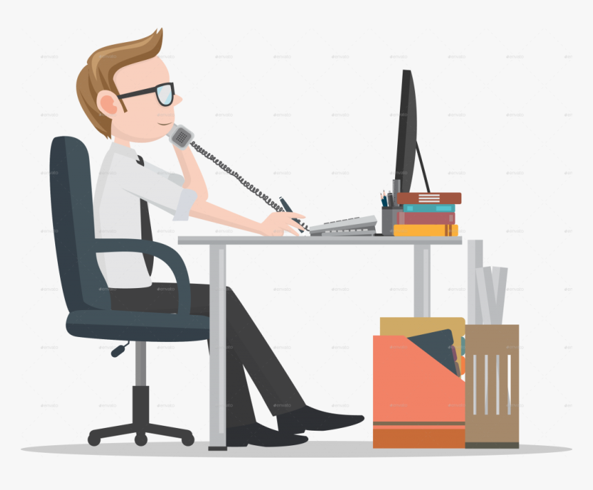 Transparent Office Worker Png - Office Worker Clipart Png, Png Download, Free Download