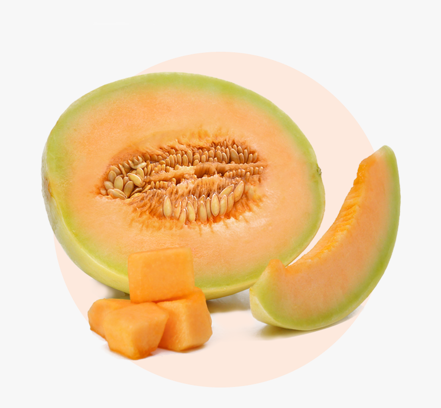 Transparent Cantaloupe Png - Orange Flesh Honeydew Melon, Png Download, Free Download