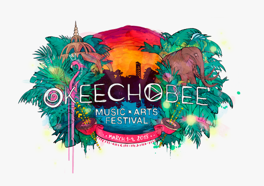 Okeechobee Music & Arts Festival Announces 2018 Lineup - Okeechobee Music Festival Logo, HD Png Download, Free Download