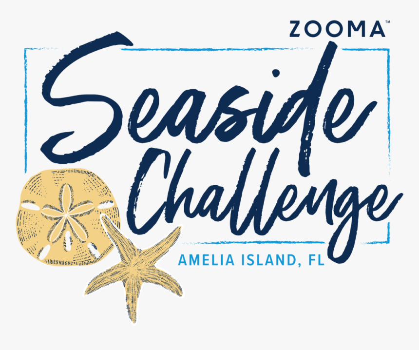 Zooma Seaside Challenge Png - Calligraphy, Transparent Png, Free Download