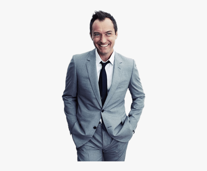 Jude Law Laughing - Jude Law, HD Png Download, Free Download