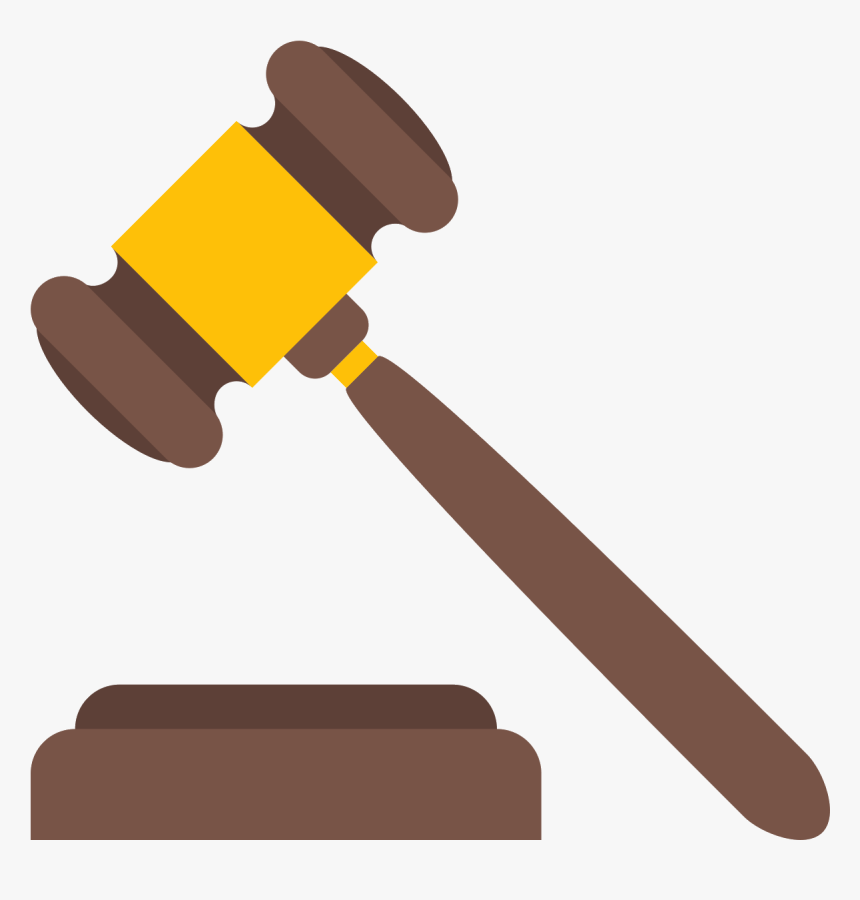 Computer Icons Statute Transprent - Law Hammer Icon Png, Transparent Png, Free Download