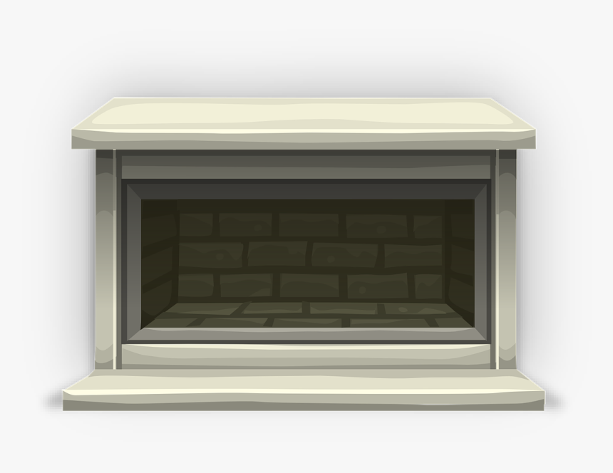 Modern Fireplace Clipart, HD Png Download, Free Download