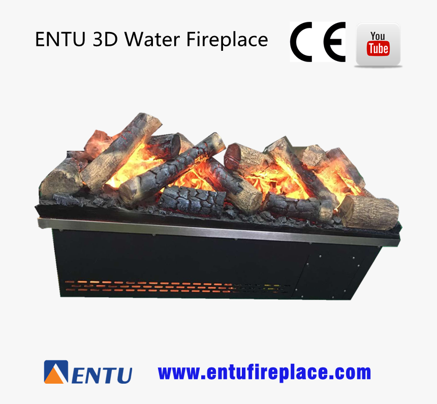 Gif Water Vapor Fireplace , Png Download - Youtube, Transparent Png, Free Download