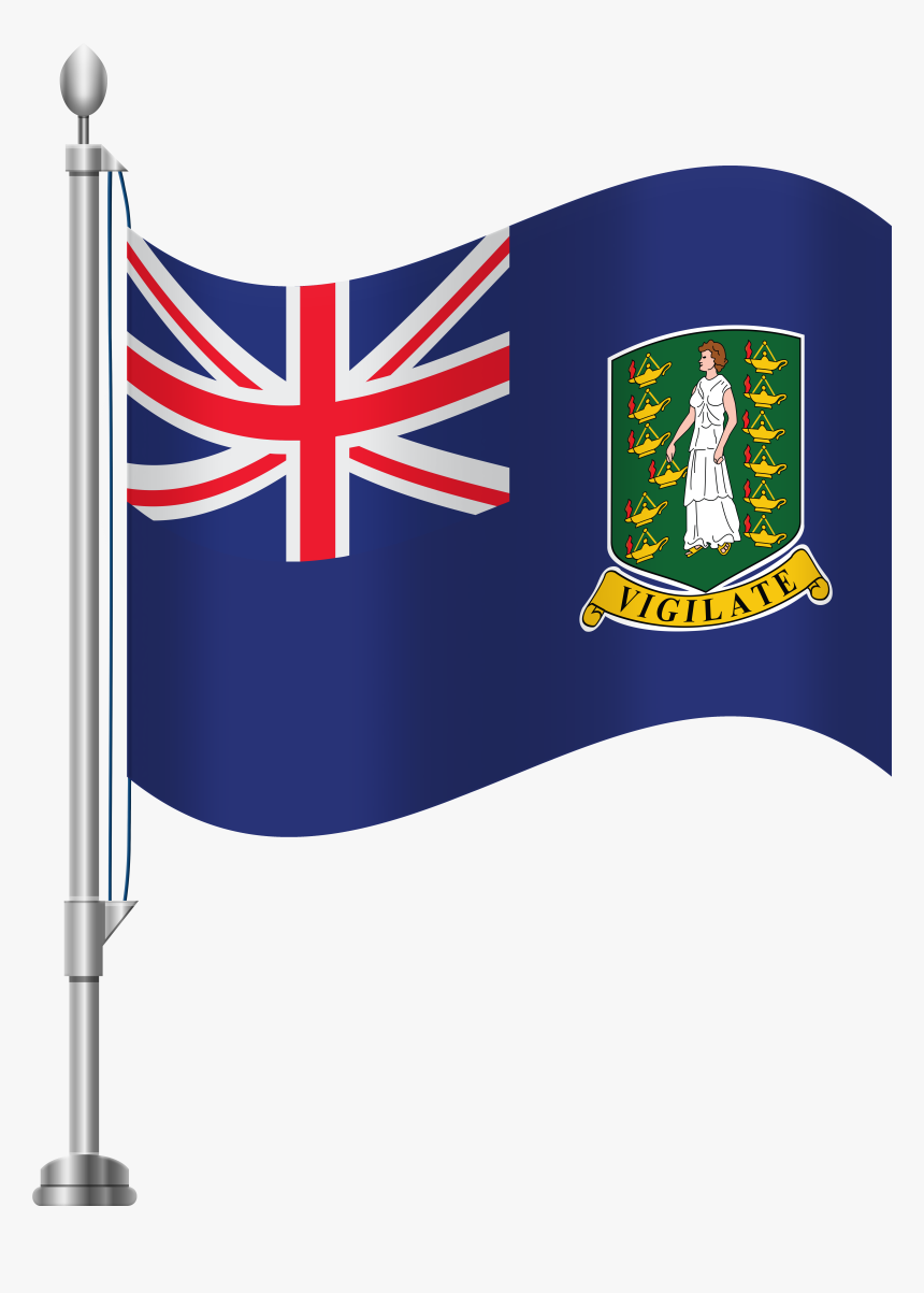 British Virgin Islands Flag Png Clip Art, Transparent Png, Free Download