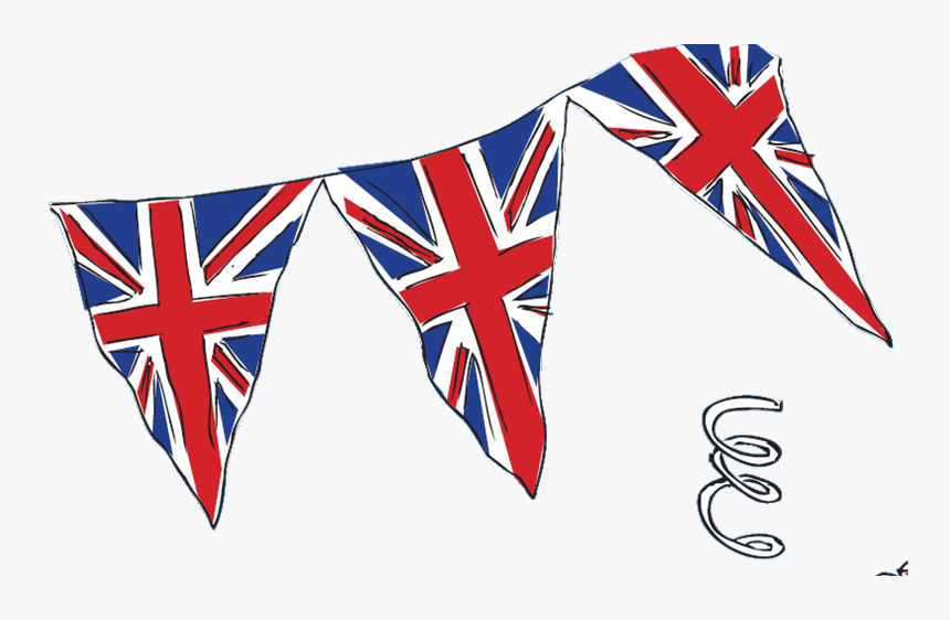 The Jubilee British Flag Bunting Png - Union Jack Bunting Png Transparent, ...