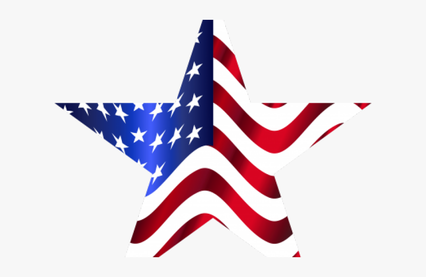 British Flag Clipart Star - American Flag Star Png, Transparent Png, Free Download