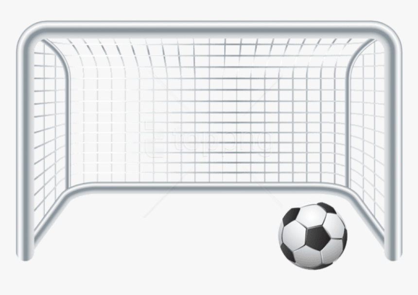 Goals Png Free - Soccer Goal Clipart Png, Transparent Png, Free Download