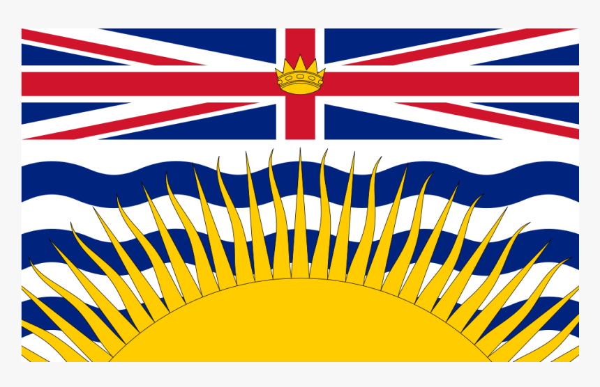 Ca Bc British Columbia Flag Icon - Bc Flag Icon, HD Png Download, Free Download