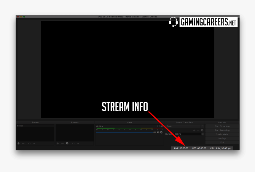 Obs Studio Twitch Guide Stream Info - Hunter X, HD Png Download, Free Download