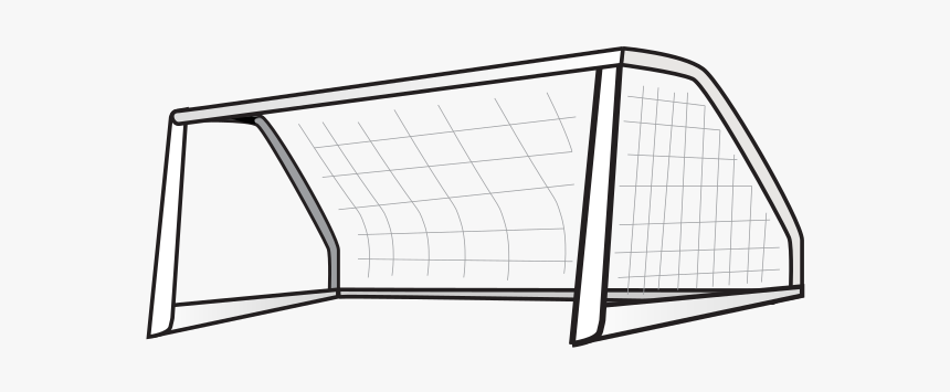 Soccer Goal - Soccer Goal Line Art, HD Png Download, Free Download