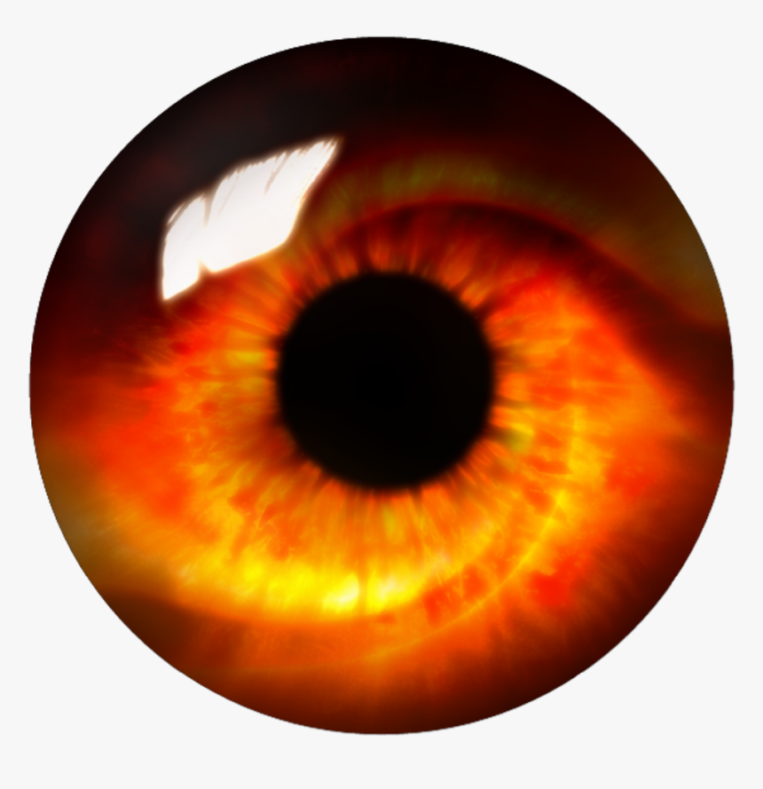 Fire Eyes Png - Red Eyes No Background, Transparent Png, Free Download