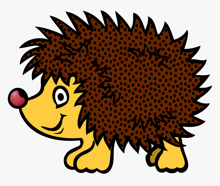 Download Hedgehog Png Transparent Images Transparent - Gambar Hitam Putih Landak, Png Download, Free Download