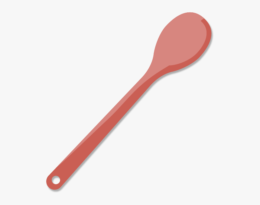 Spoon Clipart Kutsara - Spatula Red, HD Png Download, Free Download