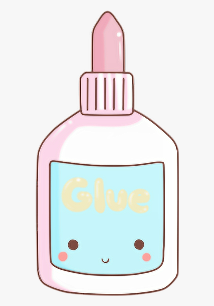 Glue Clipart Liquid Paper - Coisas De Slime Kawaii, HD Png Download, Free Download