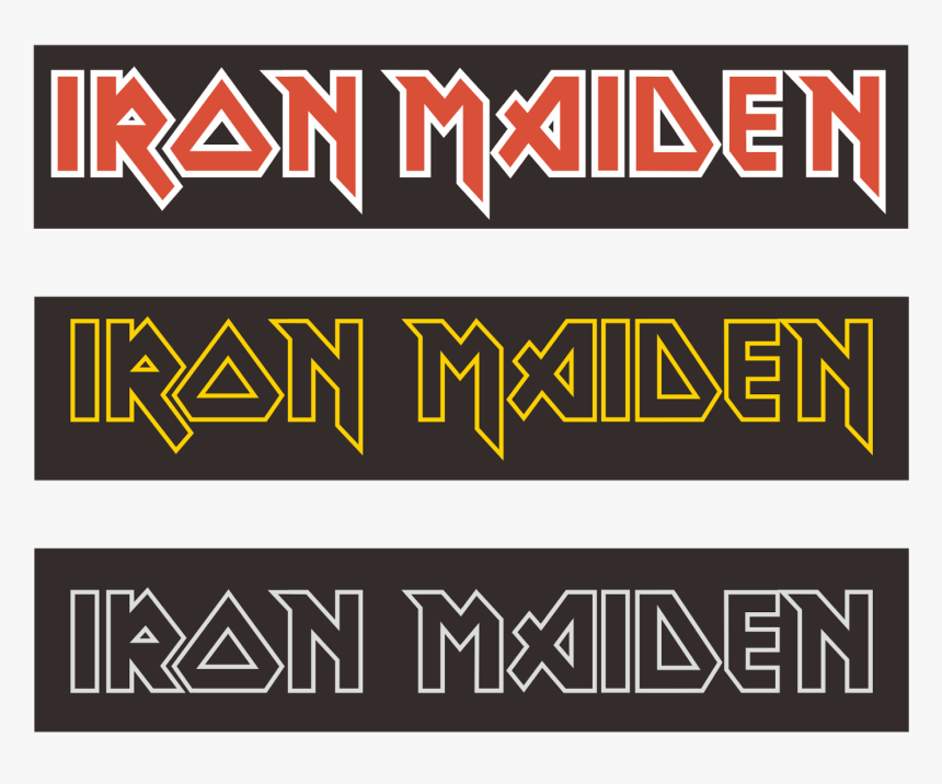 Iron Maiden Logo Vector - Iron Maiden Logo Eps, HD Png Download, Free Download