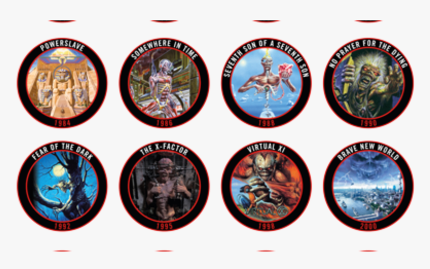 Iron Maiden Bottle Caps Collection, HD Png Download, Free Download