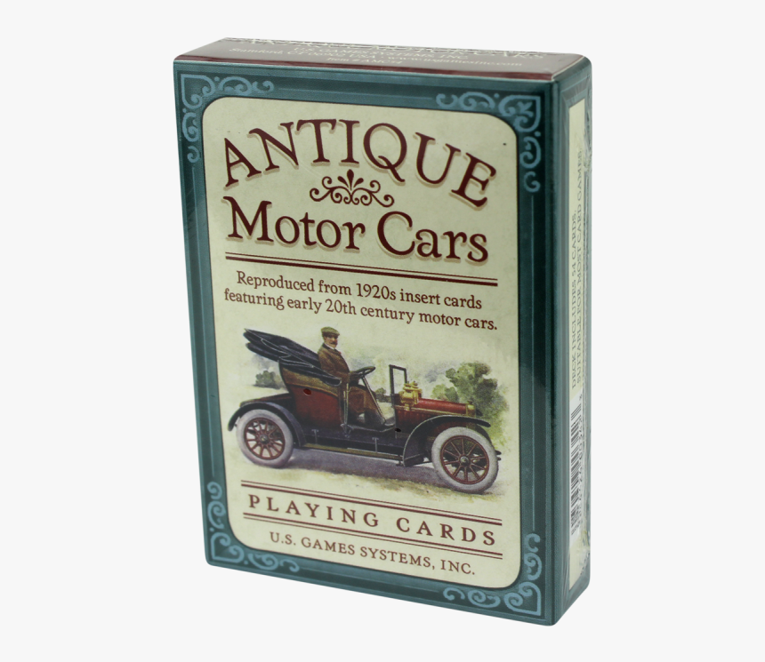 Antique Motor Cars Playing Cards - Classic Cars Deck Of Cards, HD Png Download, Free Download