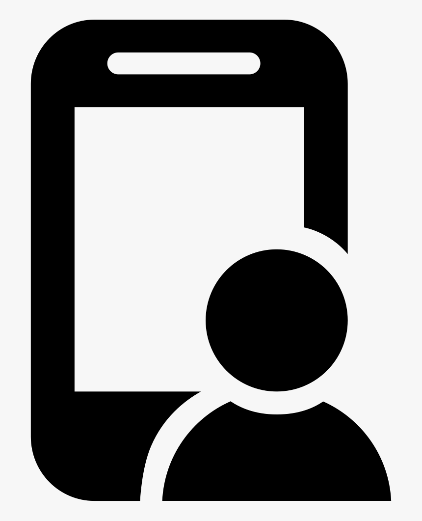 Png File Salesman With Mobile Icon - Salesman With Mobile Icon, Transparent Png, Free Download