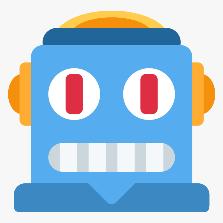 Combat Icons Twitter Robot Computer Android Emoji - Robot Emoji Twitter, HD Png Download, Free Download