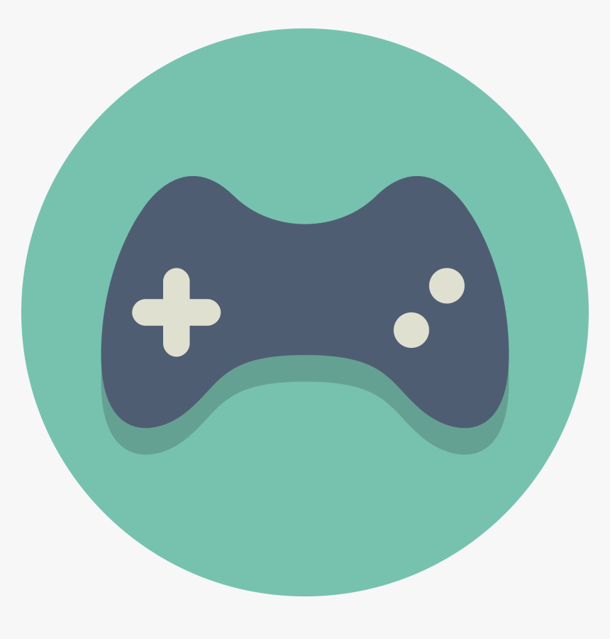 File Circle Icons Gamecontroller - Icon Video Game, HD Png Download, Free Download