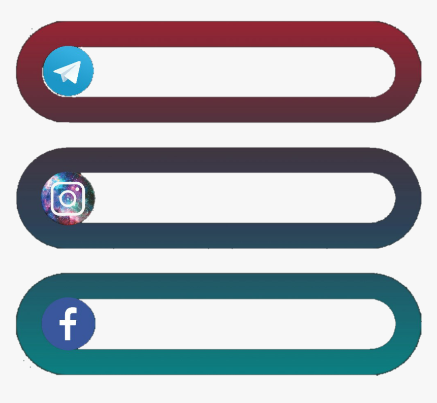 #instagram #telegram #facebook - Telegram And Instagram Logo, HD Png Download, Free Download