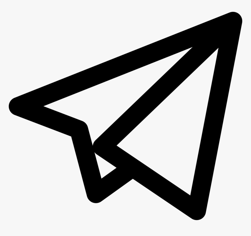 Telegram Logo - Telegram Black Logo Png, Transparent Png, Free Download