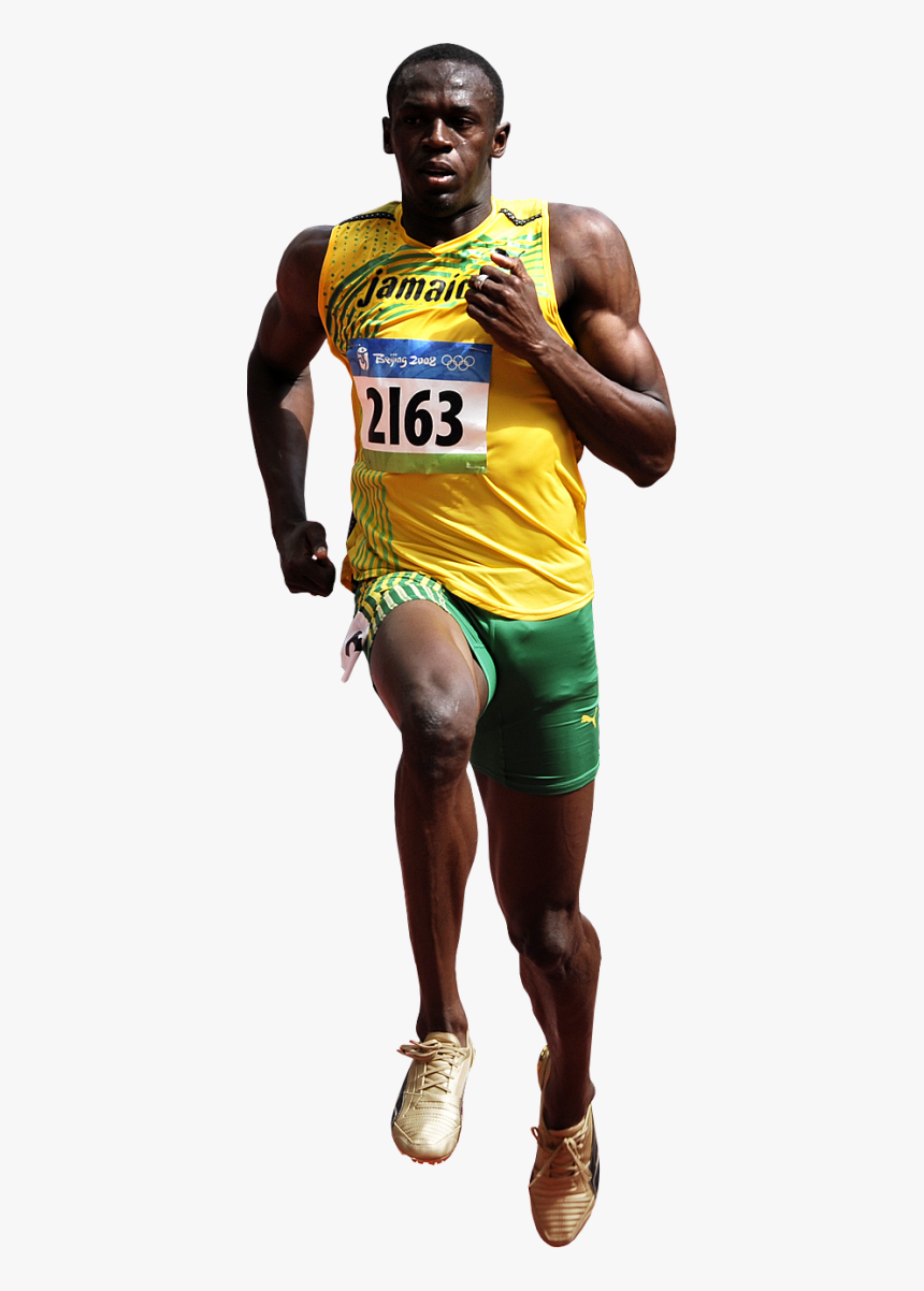 Usain Bolt Atletic Png Png Images - Usain Bolt No Background, Transparent Png, Free Download