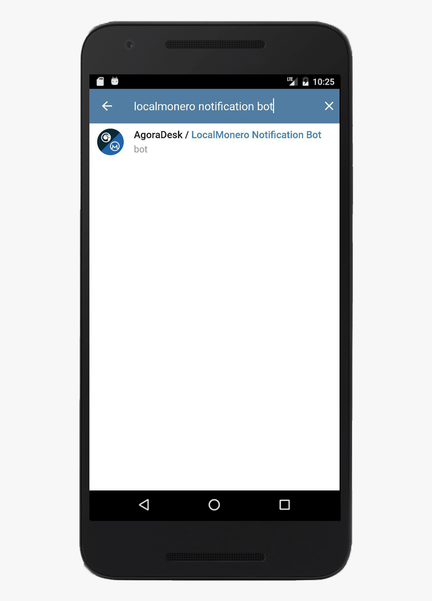Phone With Telegram App Search For Localmonero Notifiaction - Android Autocompletetextview, HD Png Download, Free Download