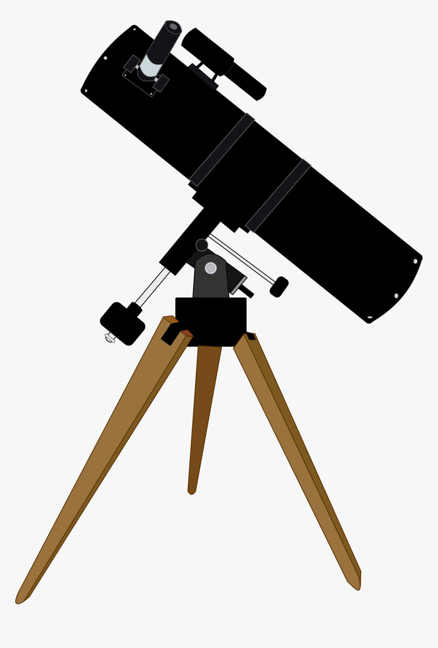 Reflector Telescope Clip Arts - Reflecting Telescope Png, Transparent Png, Free Download