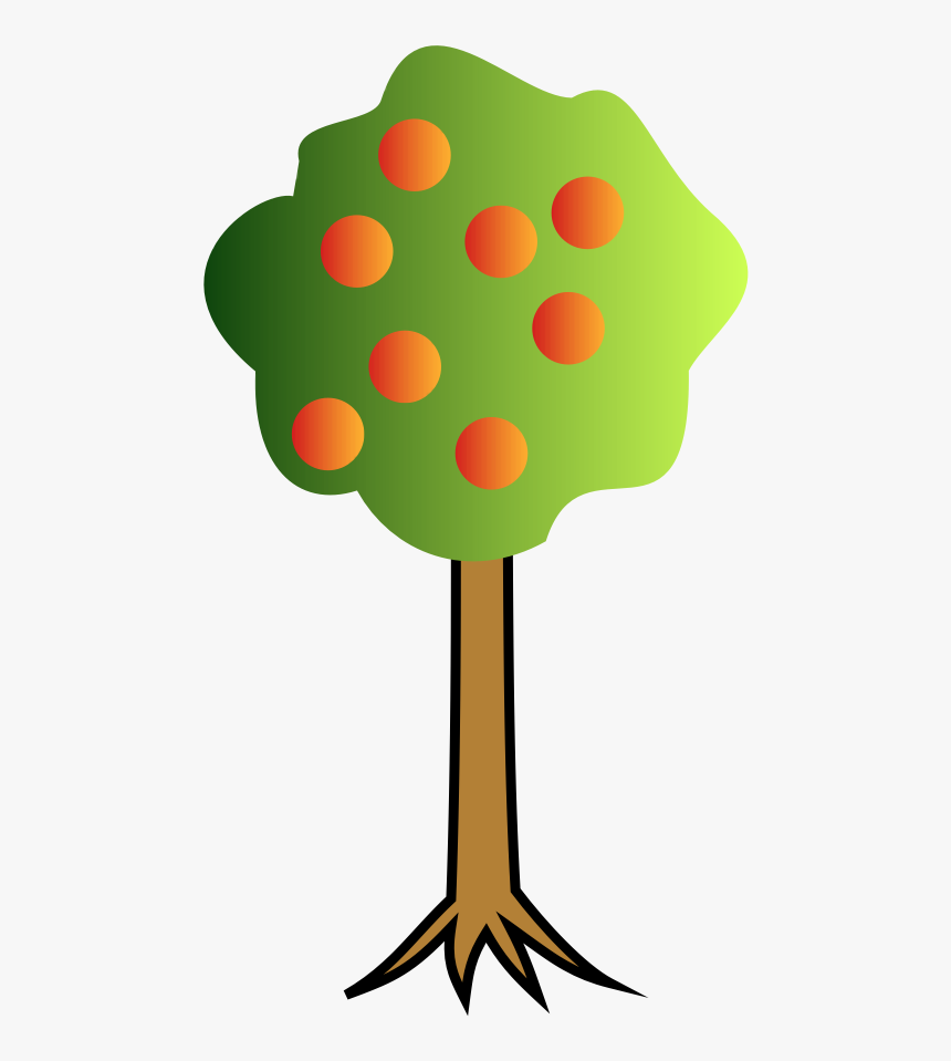 Tree Cartoon Png - Tree Roots Cartoon, Transparent Png, Free Download