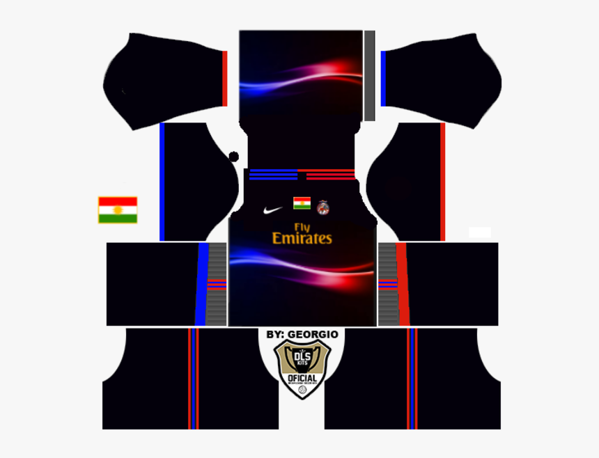 Real Madrid Kits 2019 , Png Download - Kits Dream League Soccer 2019, Transparent Png, Free Download