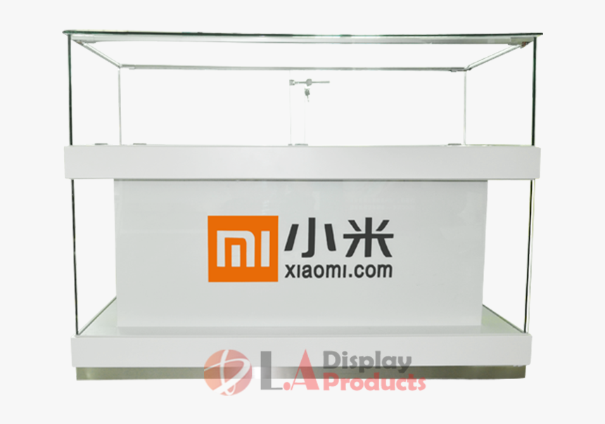 Mobile Phone Display Counter Display Glass Cabinet - Xiaomi, HD Png Download, Free Download